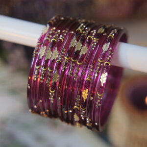 moon leaf bangles