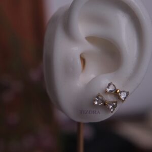 Home coquette ear studs